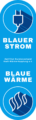 Zertifikat Blauer Strom - Blaue Wärme